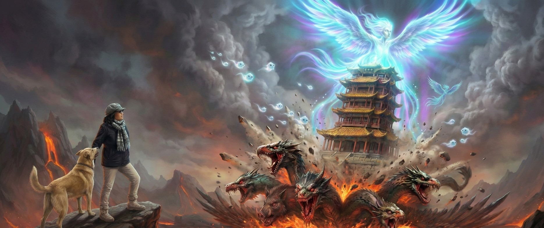 AURLOA adventures key art — the watch on the cliff