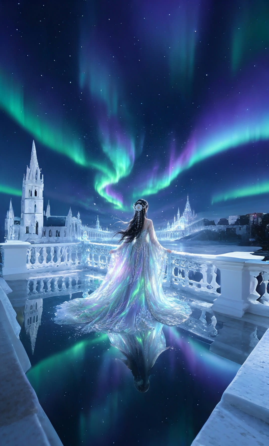 The Aurora Home — ice palace beneath the aurora